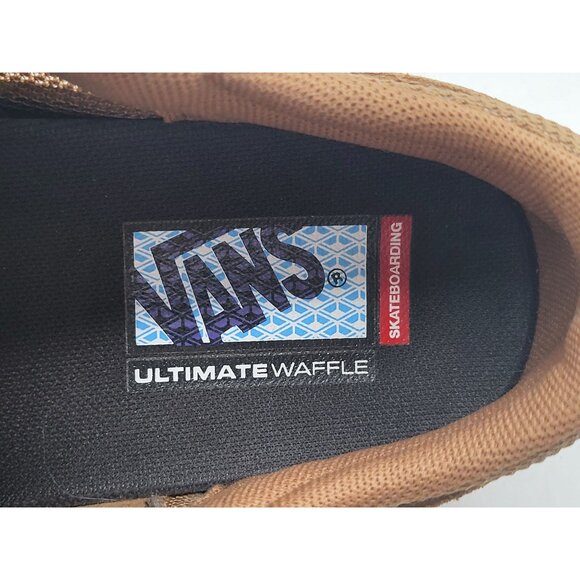 Vans Ave Tobacco Gum Skate Sneaker Suede Canvas Shoes Men's Size 6.5 - Picture 8 of 9